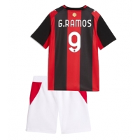 AC Milan Goncalo Ramos #9 Hemmatröja Barn 2026-27 Kortärmad (+ Korta byxor)